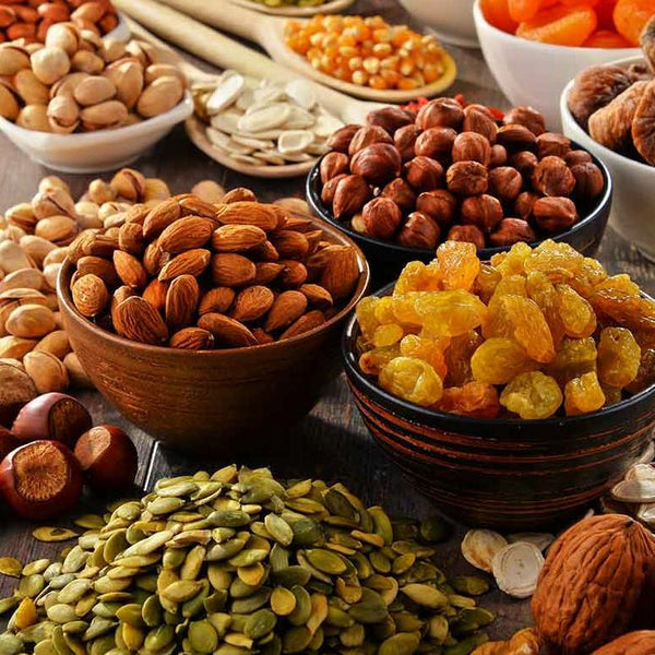 Noix, graines et fruits secs