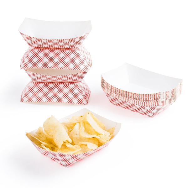 Plateaux alimentaires en papier