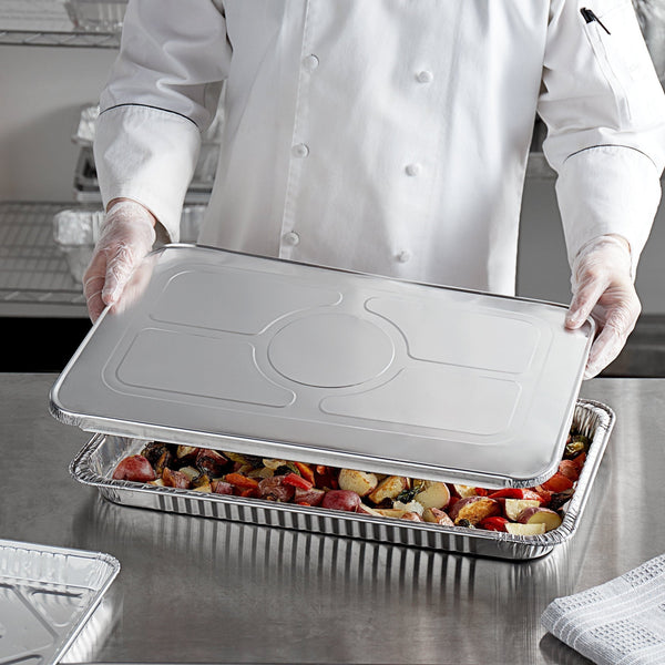 Casseroles en papier d'aluminium