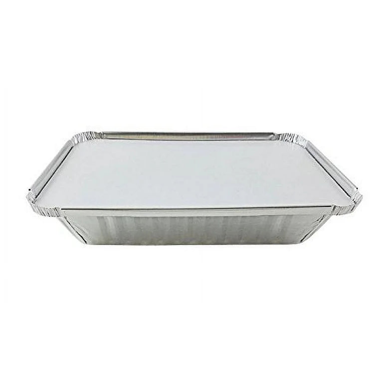 1.5 Lbs Shallow Oblong Aluminum Container 
