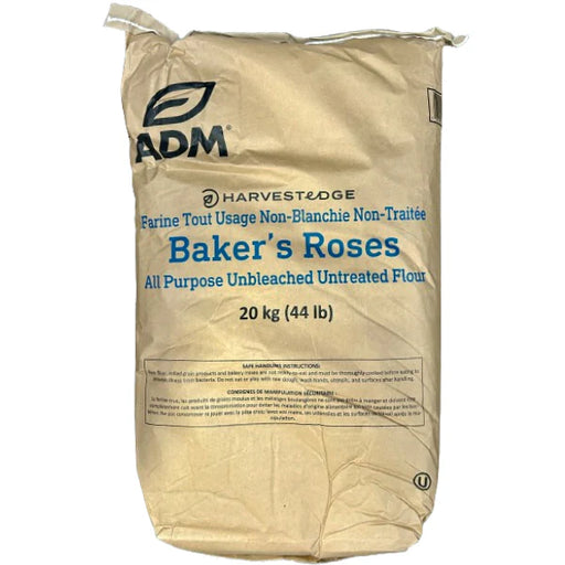 ADM - Bakers Roses All Purpose Unbleached Untreated Flour - 20 Kg