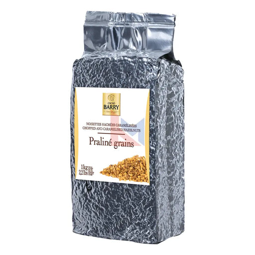 Cacao Barry - Chopped & Caramelized Hazelnuts Praline Grains - 1 Kg