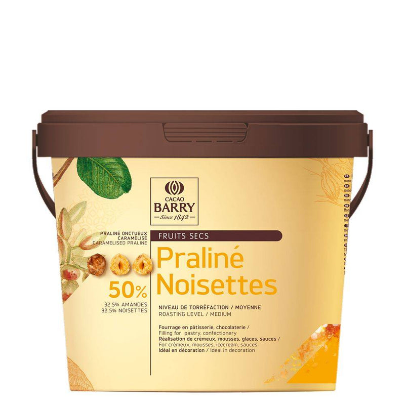 Cacao Barry - Praline Hazelnut Paste 50% - 5 Kg