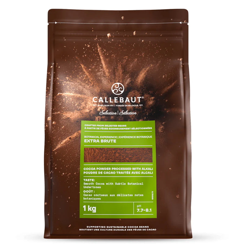 Callebaut - Botanical Extra Brute Cocoa Powder 22/24%- 1 Kg