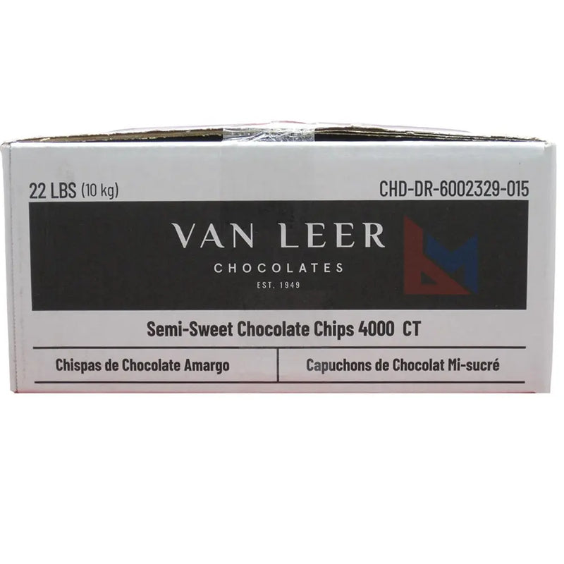 Callebaut Van Leer - Semi Sweet Chocolate Chips 4000 Count - 10 Kg