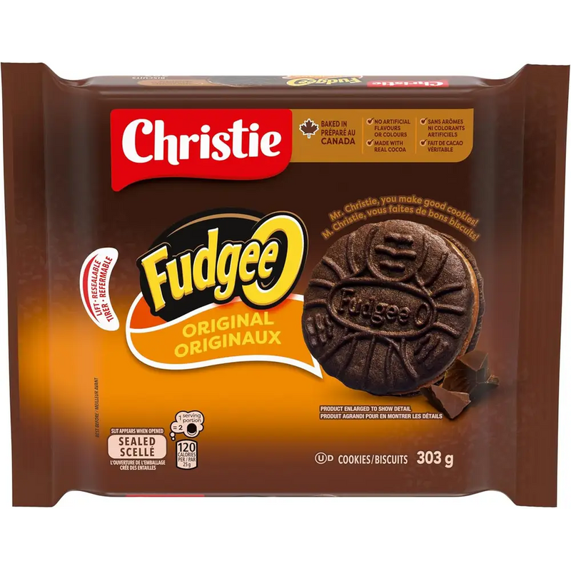 Christie - Galletas Originales Fudgee-O - 303g