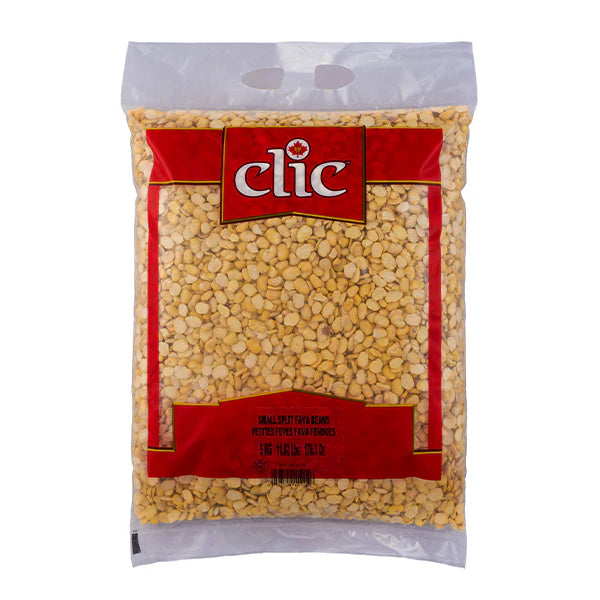 Clic - Dried Small Split Fava Beans - 5 Kg