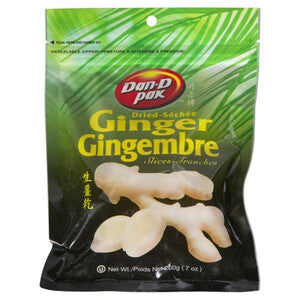 Dan D Pak - Rodajas de jengibre cristalizado - 3 x 200g