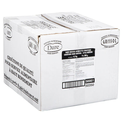 Dare - Homestyle Croutons 9 x 500g - 4.5 Kg