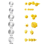 Wilton - Dessert Decorator Pro Stainless Steel Cake Decorating Tool - 1 Set