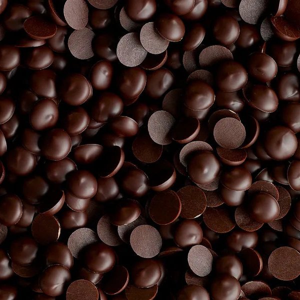 Barry Callebaut - Pépites de chocolat noir mi-sucré 4000 unités - 30 lb