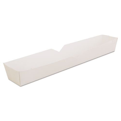 Dura - Bandeja para hot dogs de 7" con cuadros rojos - 1000 por caja