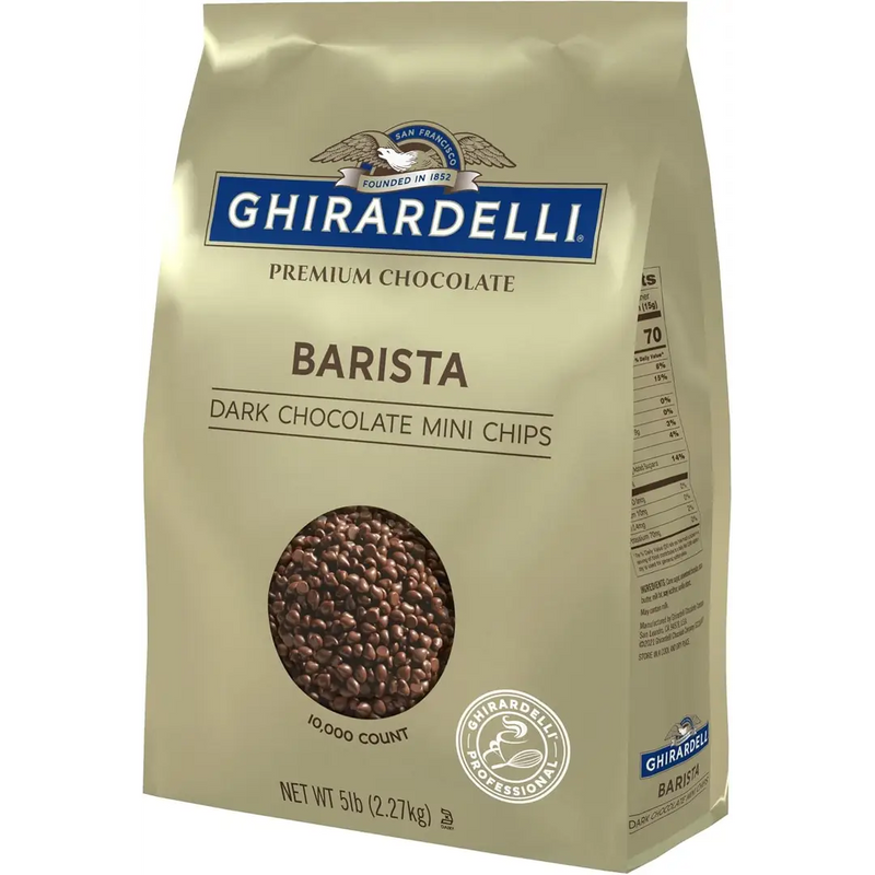 Callebaut - Pépites de chocolat mi-sucré VanLeer 4000 CT - 22 Lbs