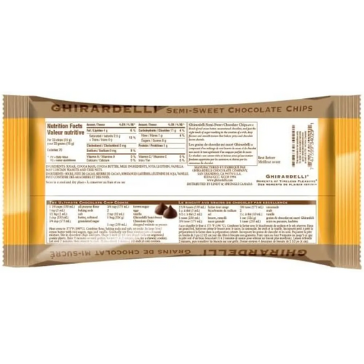 Ghirardelli - Semi Sweet Chocolate Baking Chips - 326g