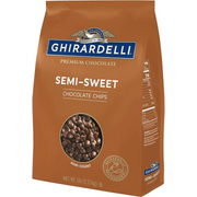 Ghirardelli - Semi Sweet Chocolate Chips 1000 Count - 5 Lbs