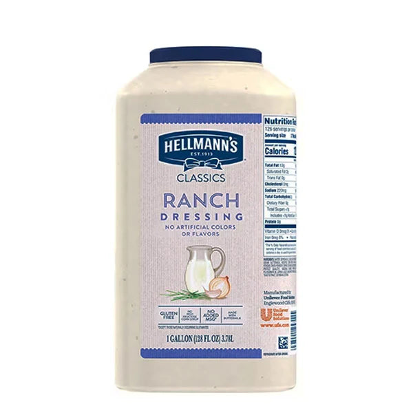 Aderezo de vinagreta griega Hellmann's - 3,78 L
