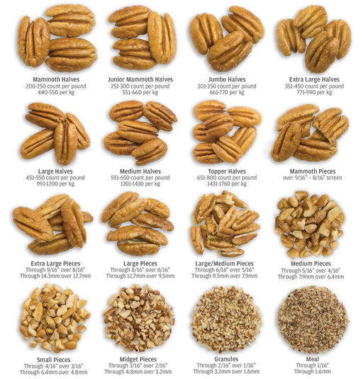 Jr. Mammoth Raw Pecan Halves