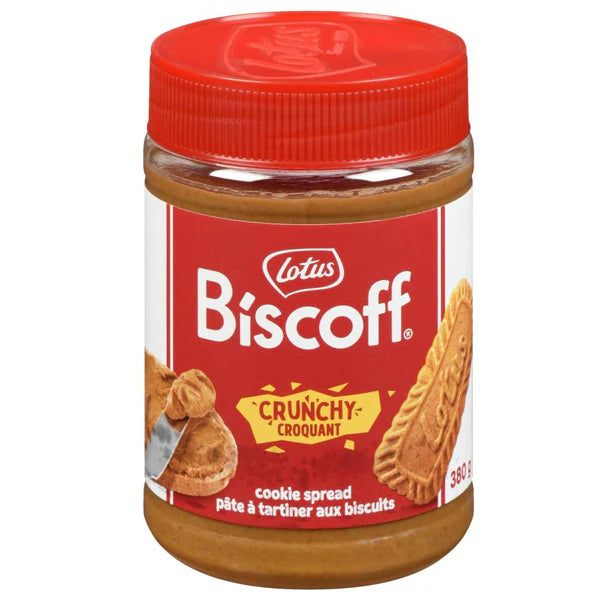 Lotus Biscoff - Crunchy Cookie Spread - 2 x 380 g