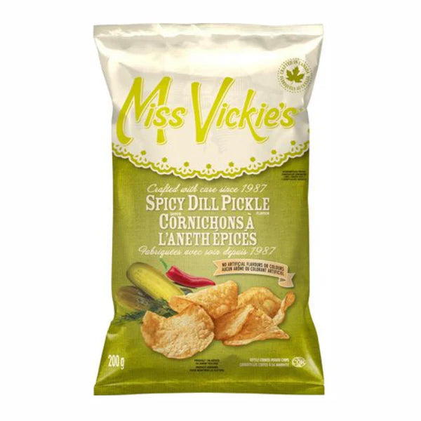 Miss Vickie's - Cornichons Aneth Épicés - 18 x 200g