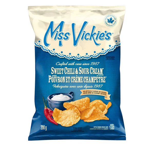 Miss Vickie's - Piment Doux & Crème Sure - 18 x 200g