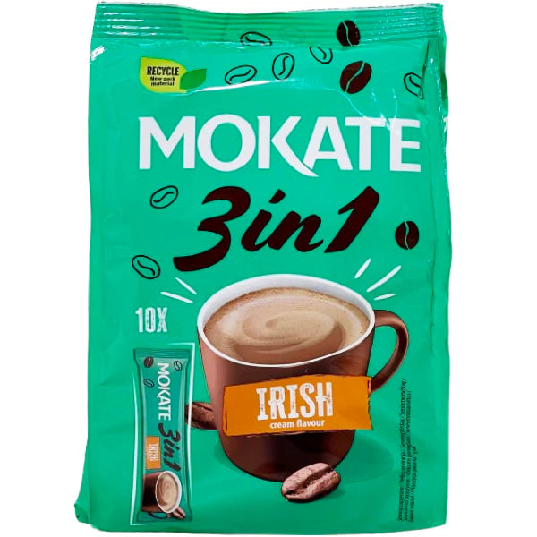 Mokate Gold - Café con leche clásico de primera calidad - 10 x 14 g
