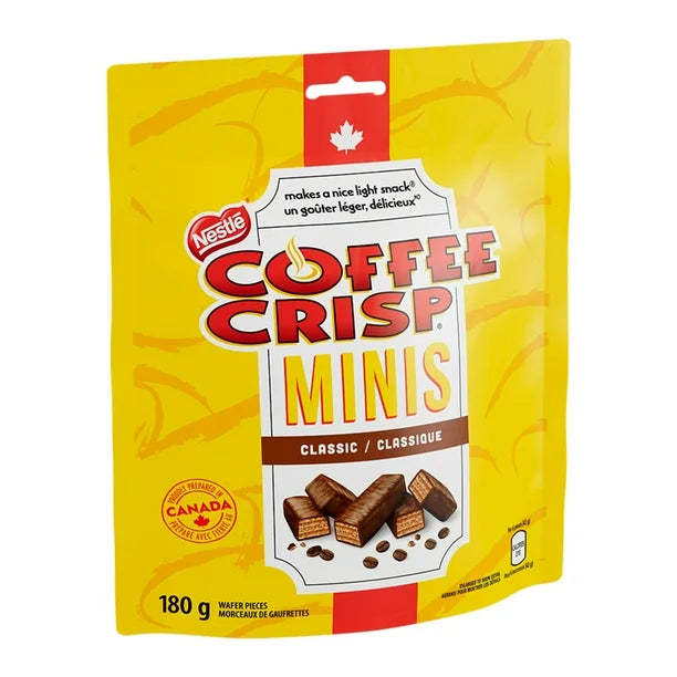 Nestle - Coffee Crisp Mini Classic Wafer Bars 180g
