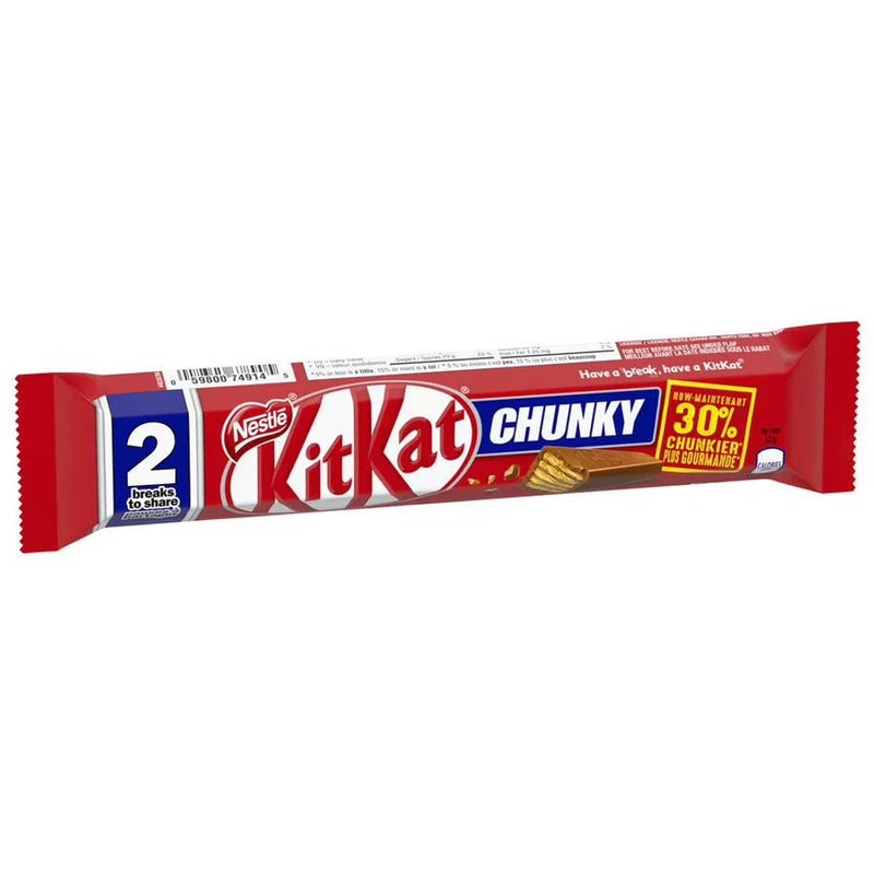 Nestle - Kitkat Chunky King Size Chocolate Wafer Bar - 24 x 85g