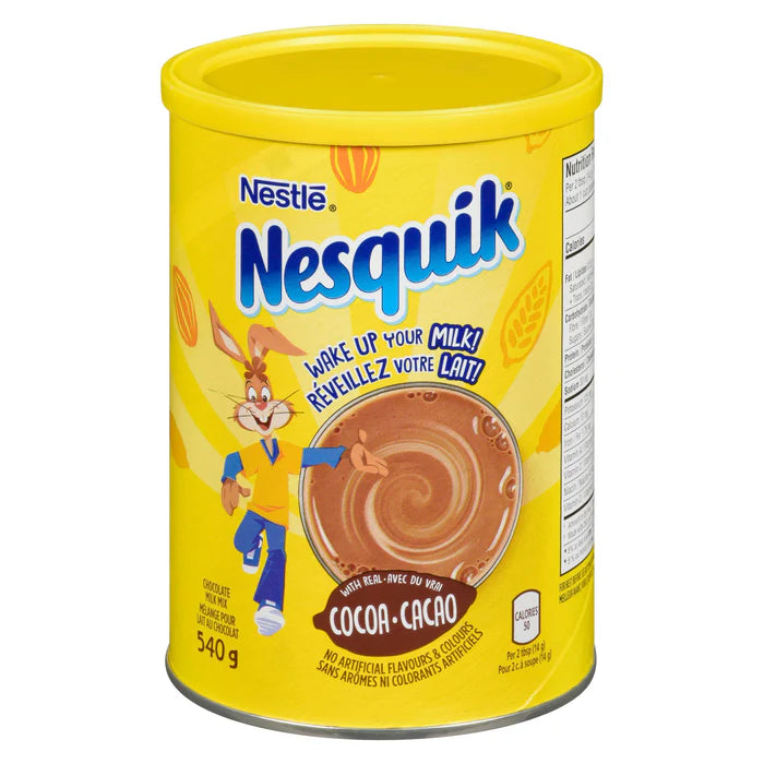 Nestlé - Lait en poudre aromatisé au chocolat Nesquik - 1,275 Kg