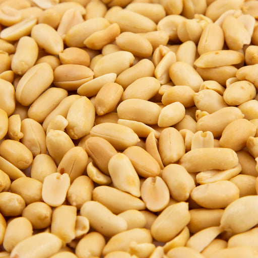 Peanuts Roasted Blanched Unsalted - 25 Lbs