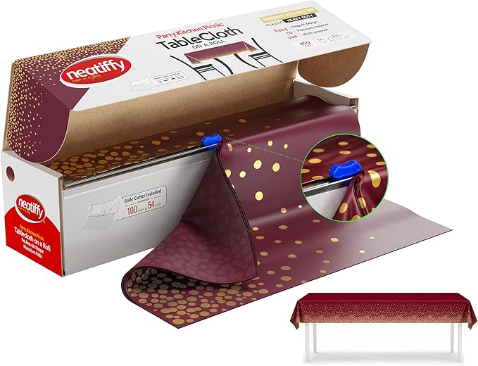 SmartChoice - Rouleau de banquet en plastique 40" x 100 m - Chacun
