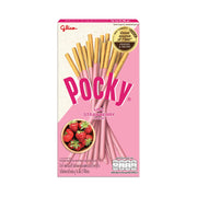 Pocky - Strawberry Cream Coated Biscuit Sticks - 12 x 47g