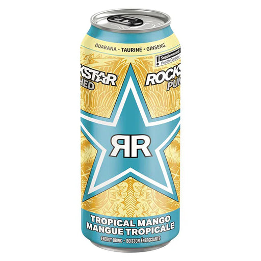 Rockstar - Punched Tropical Mango - 12 x 473 ml