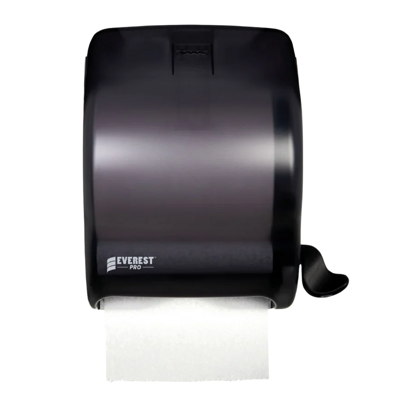 Cascades Pro - Dispensador mecánico de toallas sin contacto DH740, de 205 a 800 pies cada uno