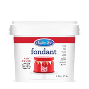 Satin Ice - Red Vanilla Fondant - 8 x 2.5 Kg