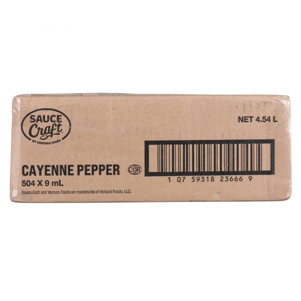 Sauce Craft - Portions de sauce au poivre de Cayenne - 504 x 9 g