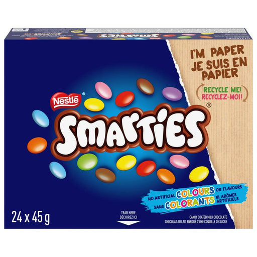 Smarties Regular Milk Chocolate 24 x 45g