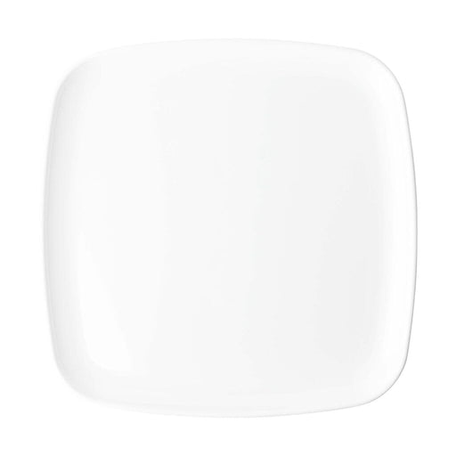 Square White Plastic Plate 12 inch Platter