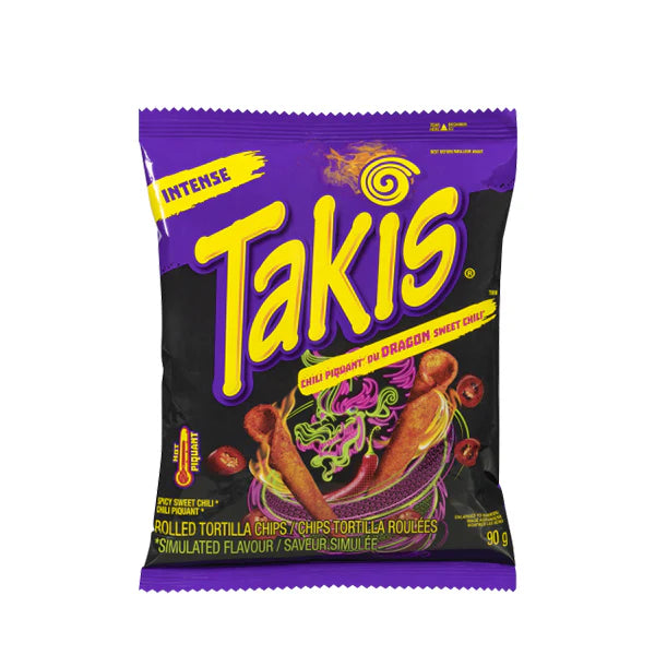 Takis - Piment Doux du Dragon - 18 x 90g
