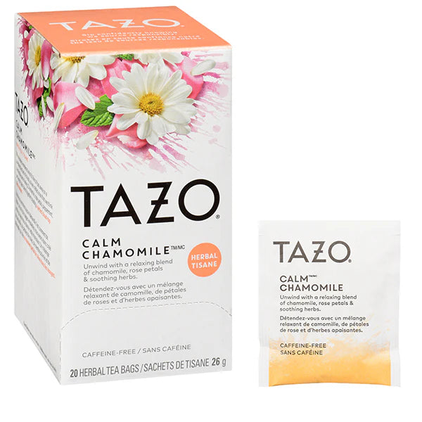 Tazo - Calm Chamomile Herbal Tea - 20 Pack