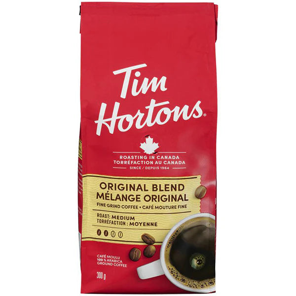 Tim Hortons - Original Blend Fine Grind Coffee - 300g