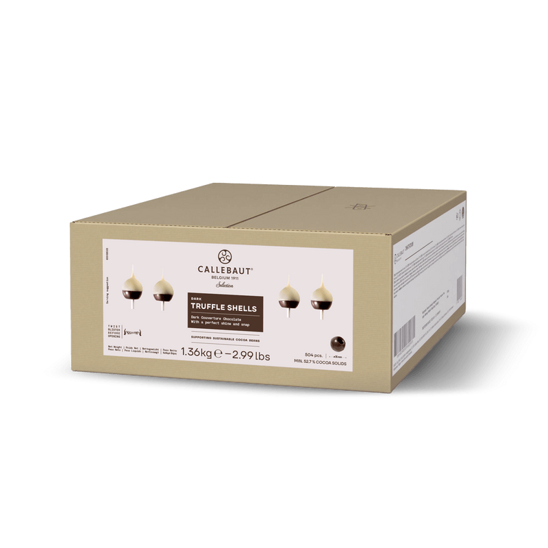 Callebaut - Coques pour Truffes Noir - 504 Pièces