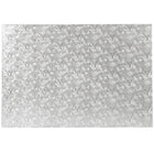 Quarter Slab Cake Board Silver 9.75