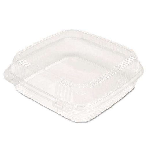 DURA - 9" Large Clear Hinged Container - 200/Case - Bulk Mart