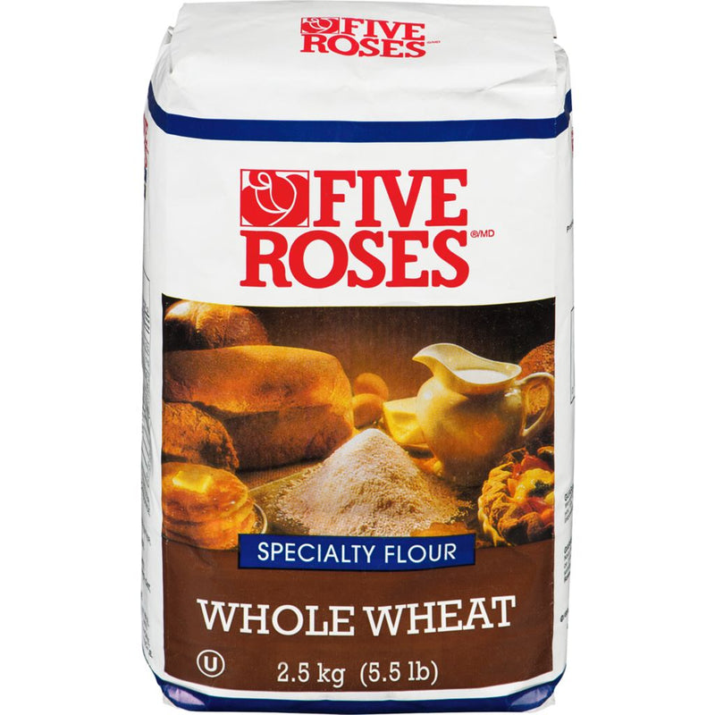 Five Roses - Whole Wheat Flour - 2.5 Kg - Bulk Mart