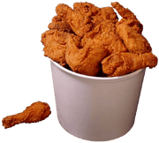 Genpak - 10LBHD - 10 Lb Plain Bucket With Lid Combo Set - 125/Case - Bulk Mart