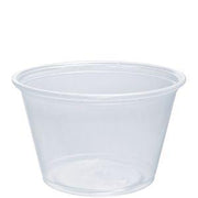 MC - 4 Oz Plastic Portion Cup - 125/Pack - Bulk Mart
