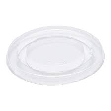 MC - Lids For 3.25, 4, 5.5 Oz Plastic Portion Cup - 125/Pack - Bulk Mart