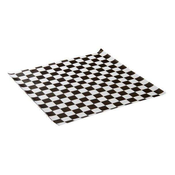 MPC - 12" x 12" Black Checker Paper - 1000 / Pack - Bulk Mart
