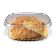 Placon - CS48 - Crystal Seal 48 Oz Clear Hinged Container - 200/Case - Bulk Mart