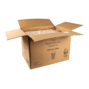Pronto - 16 Oz Kraft Ripple Hot Paper Cup Natural Color - 25/Sleeve - Bulk Mart